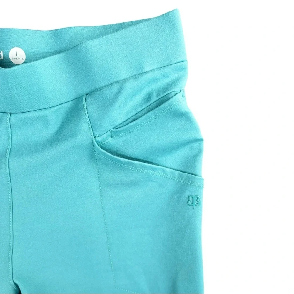 Betabrand Light Blue Pull-On 6 Pocket Journey Pants Women’s In Petite Large - Picture 4 of 10